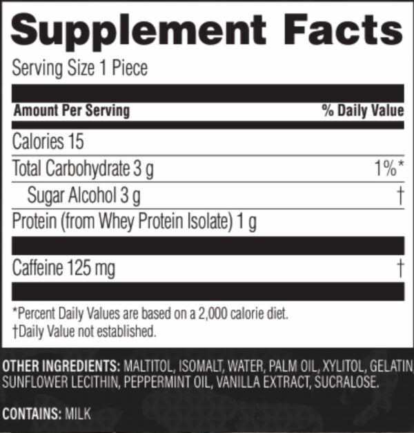 supplement facts